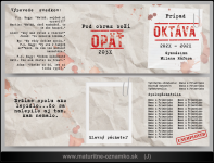 Návrh oznamka 203 KX